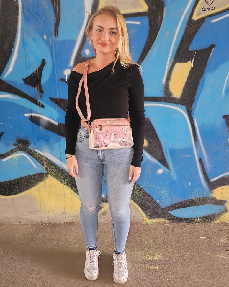 Torebka listonoszka Sweet Dreams różowa - obrazek 2