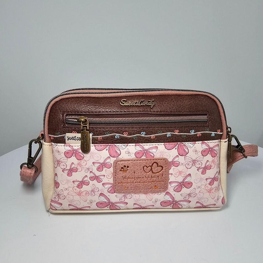 Torebka listonoszka Sweet Dreams różowa - obrazek 8