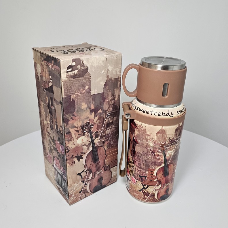 Termos klasyczny Sweet Dreams karmelowy - obrazek 5