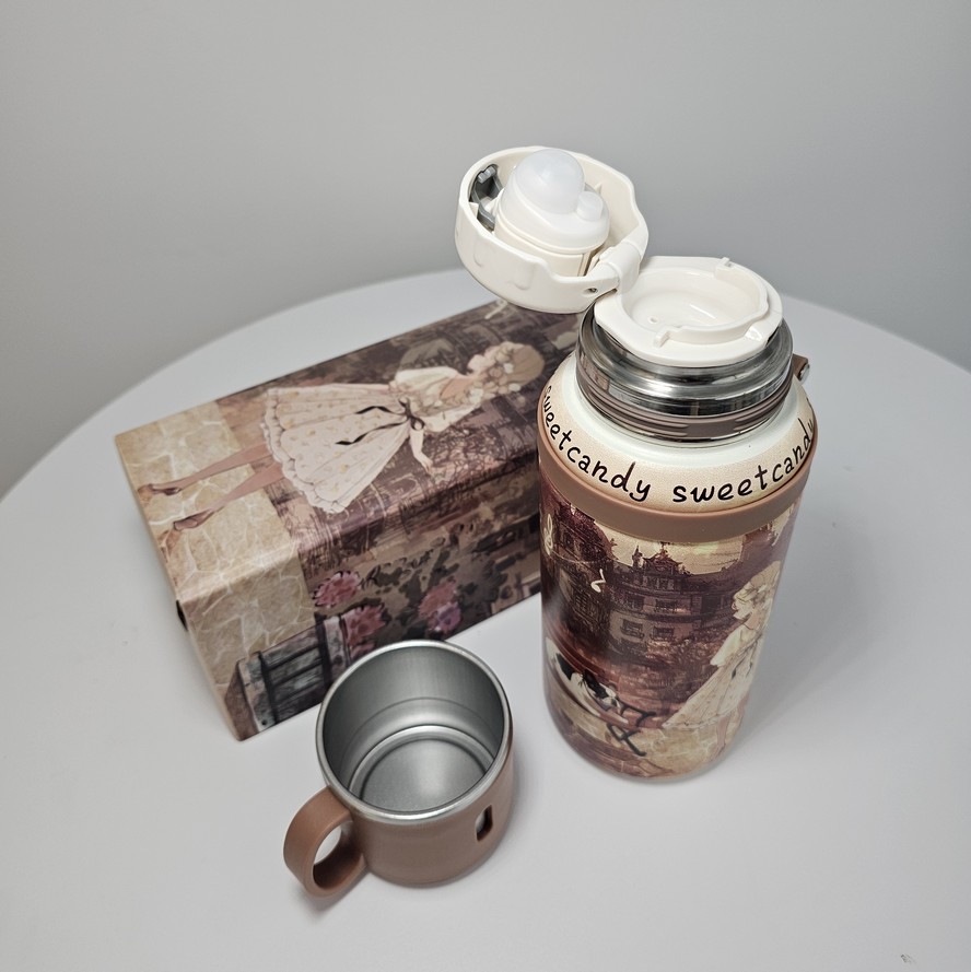 Termos klasyczny Sweet Dreams karmelowy - obrazek 7