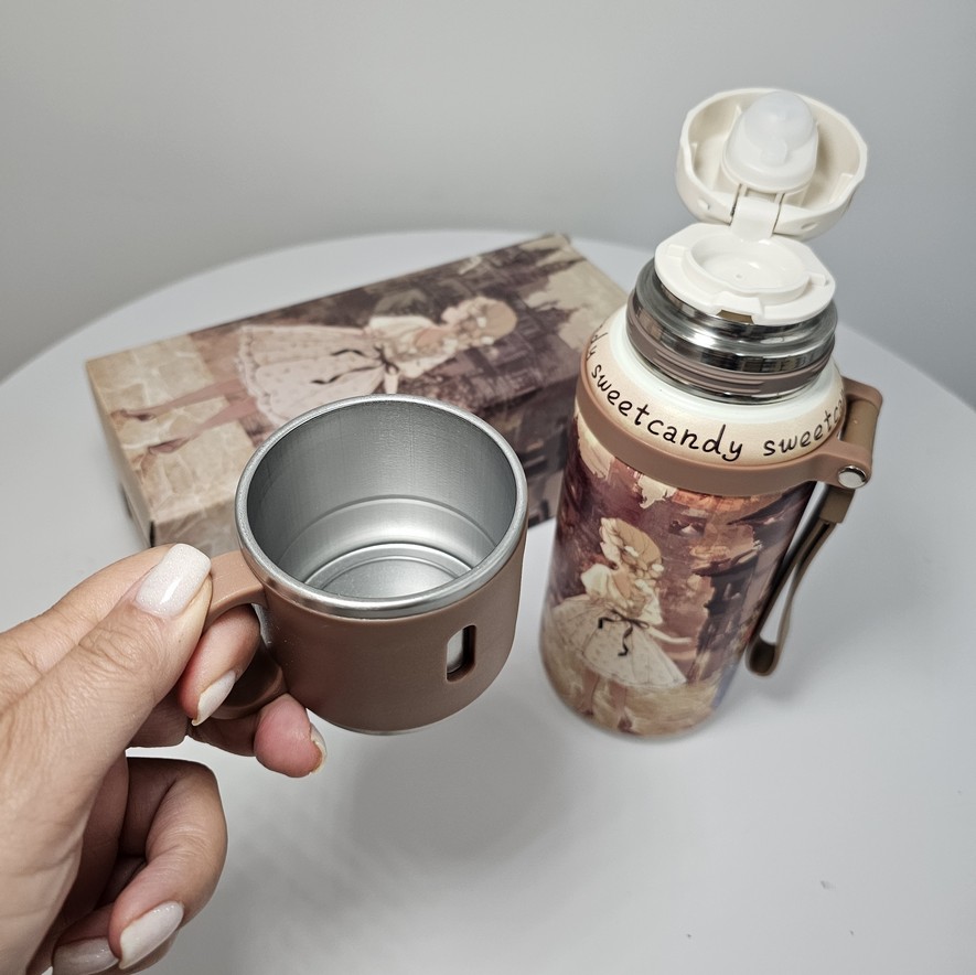 Termos klasyczny Sweet Dreams karmelowy - obrazek 9