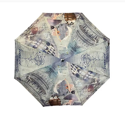 Parasolka crossbody w pudełku prezentowym Sweet Dreams kobaltowa