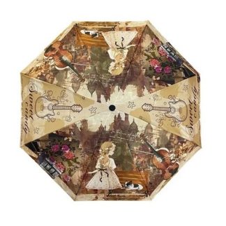 Parasolka crossbody w pudełku prezentowym Sweet Dreams karmelowa