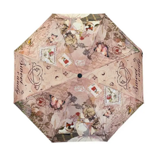 Parasolka crossbody w pudełku prezentowym Sweet Dreams różowa