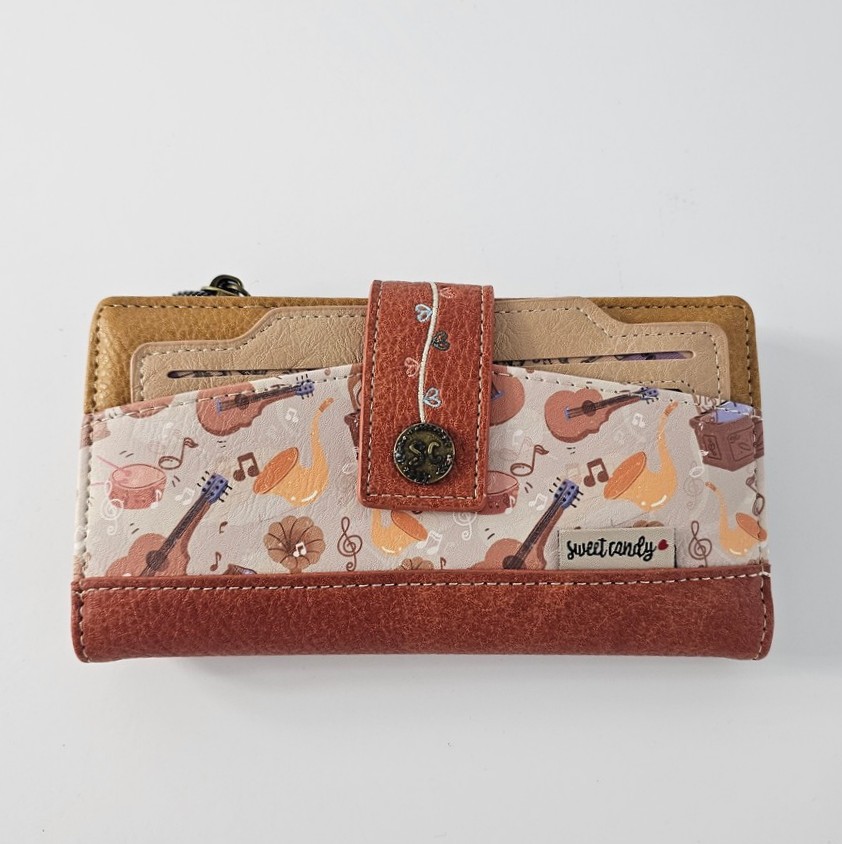 Portfel XL z wkładką Sweet Dreams karmelowy - obrazek 3