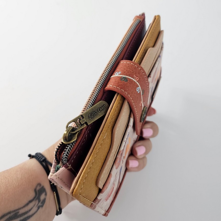 Portfel XL z wkładką Sweet Dreams karmelowy - obrazek 6