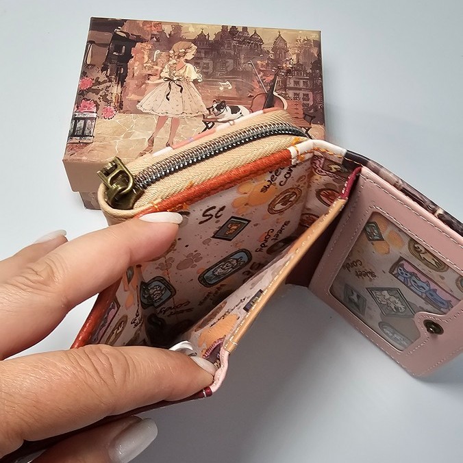 Portfel M Sweet Dreams karmelowy - obrazek 7