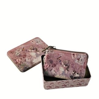 Portmonetka Sweet Dreams na trzech nóżkach różowa