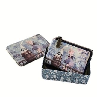 Portmonetka Sweet Dreams na trzech nóżkach kobaltowa