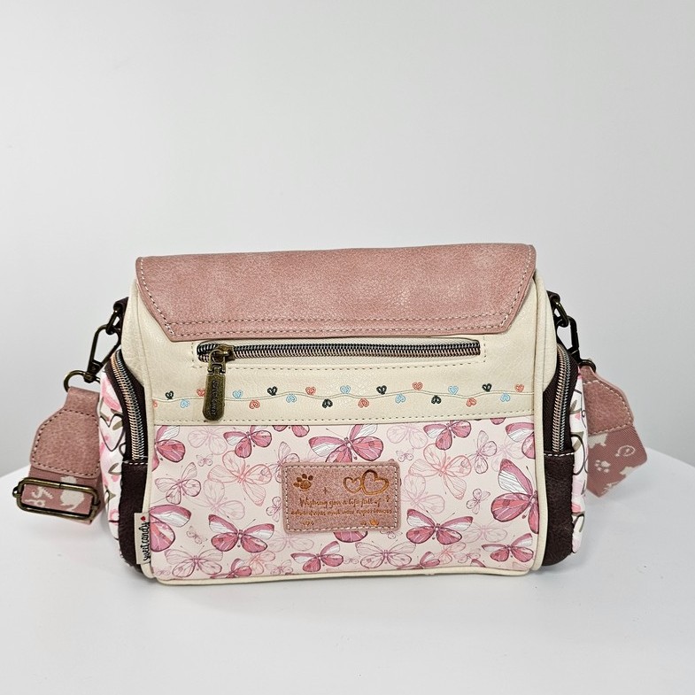 Listonoszka z klapką Sweet Dreams różowa - obrazek 3