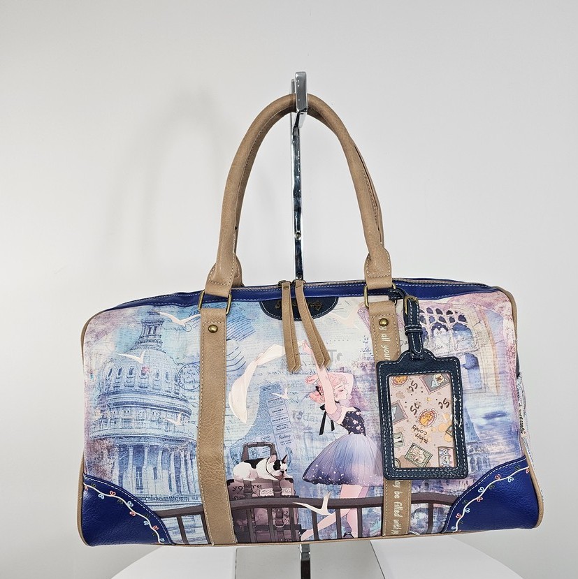 Torba podróżna Sweet Dreams kobaltowa - obrazek 2