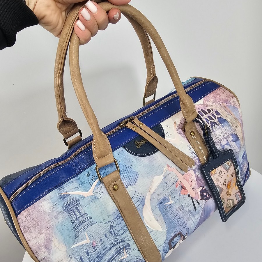 Torba podróżna Sweet Dreams kobaltowa - obrazek 4