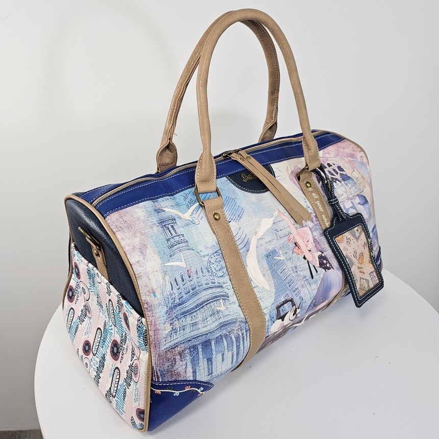 Torba podróżna Sweet Dreams kobaltowa - obrazek 5