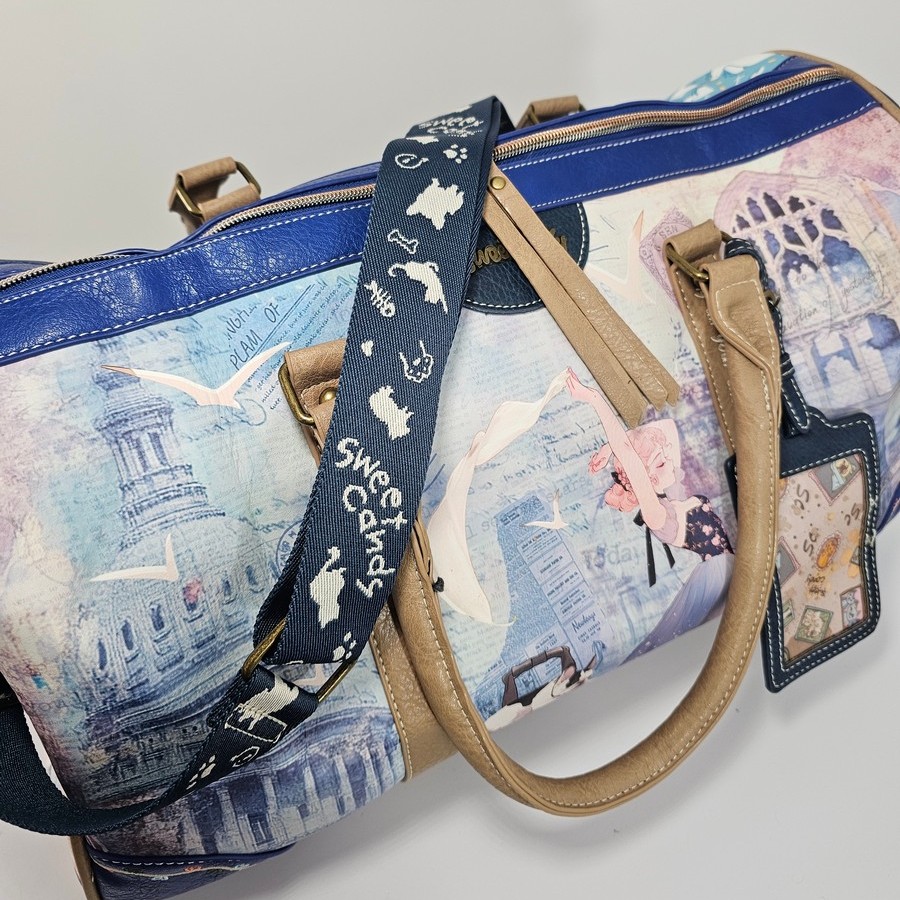 Torba podróżna Sweet Dreams kobaltowa - obrazek 6