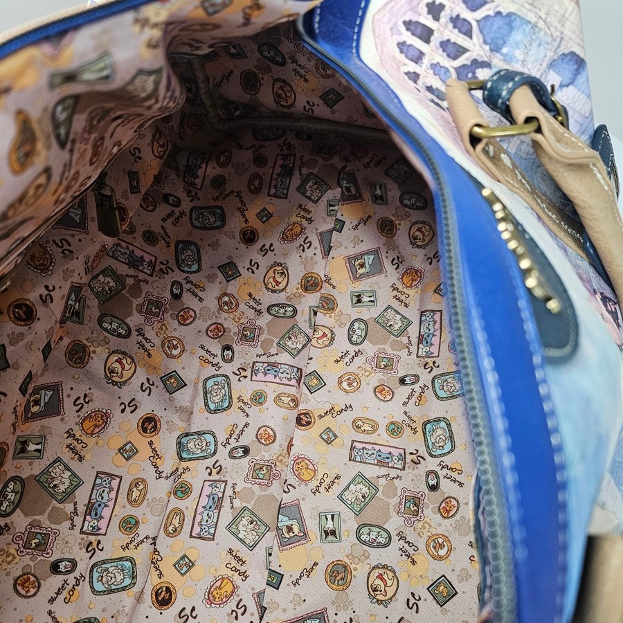 Torba podróżna Sweet Dreams kobaltowa - obrazek 7