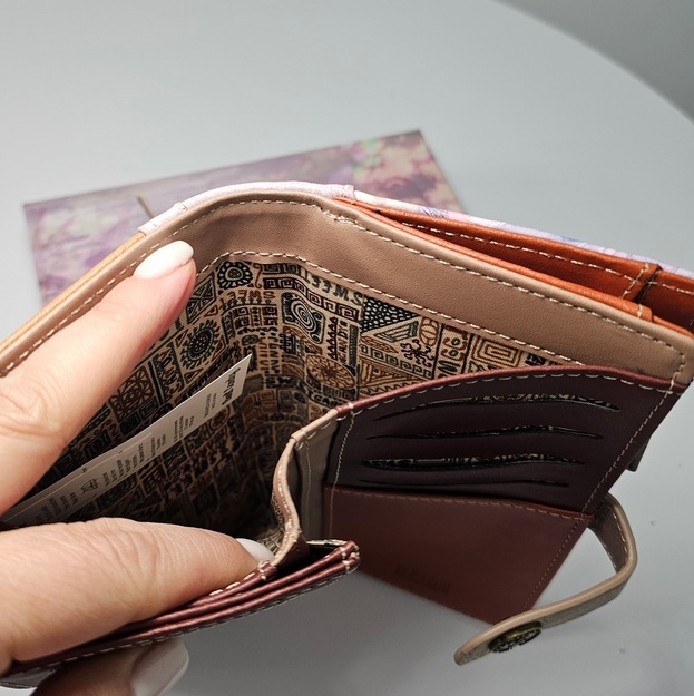 Portfel XL Sweet Dreams liliowy - obrazek 8