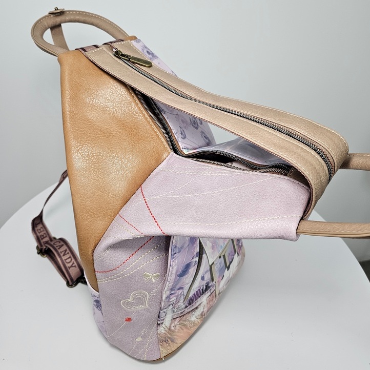 Plecak bezpieczny Sweet Dreams liliowy - obrazek 3