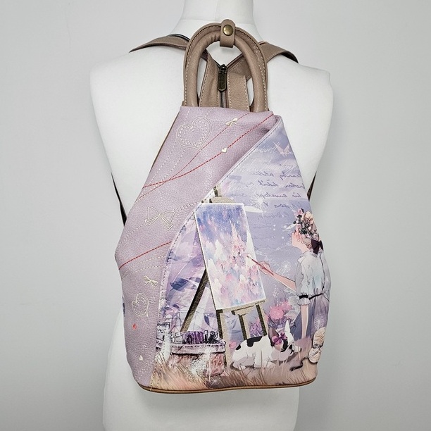 Plecak bezpieczny Sweet Dreams liliowy - obrazek 8