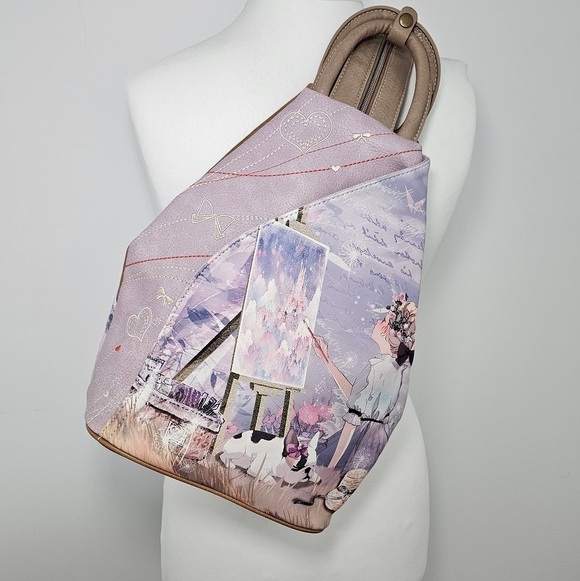 Plecak bezpieczny Sweet Dreams liliowy - obrazek 10