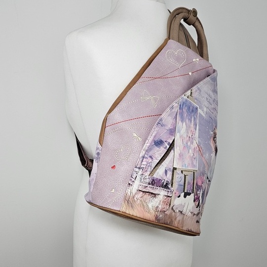 Plecak bezpieczny Sweet Dreams liliowy - obrazek 11