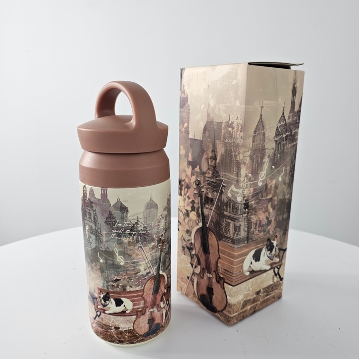 Mały termos Sweet Dreams karmelowy - obrazek 3