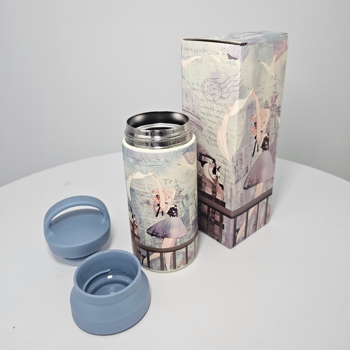 Mały termos Sweet Dreams kobaltowy - obrazek 4