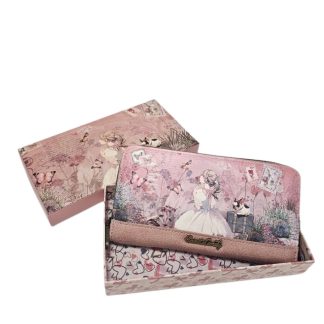 Duży portfel piórnik XXL Sweet Dreams różowy