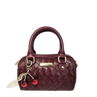 Mały kuferek Covent Cherry bordowy