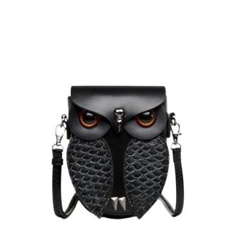 Mała torebka listonoszka Owl