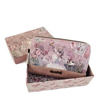 Portfel z sercem Sweet Dreams różowy