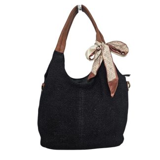 Torebka na ramię worek Daily Scarf czarna