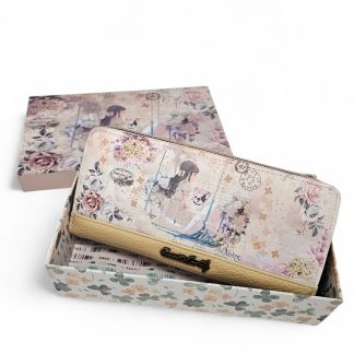 Portfel z sercem XL Women's Spring beżowy