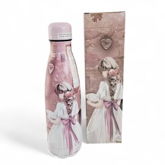 Butelka termos Forever różowy