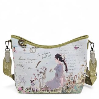 Większa torebka na ramię 2w1 Forever pistacjowa