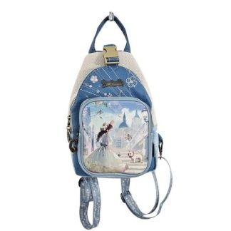 Plecaczek również na jedno ramię Forever błękitny