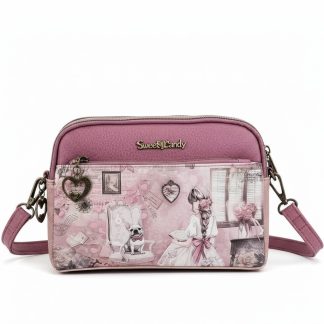 Torebka listonoszka Forever malinowa