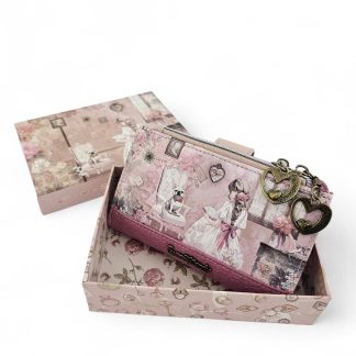 Portfel L Forever malinowy