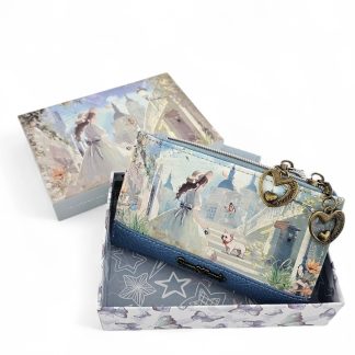 Portfel L Forever błękitny