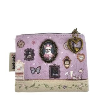 Portfel Cats&Dogs M lawendowy