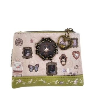 Portfel Cats&Dogs M pistacjowy