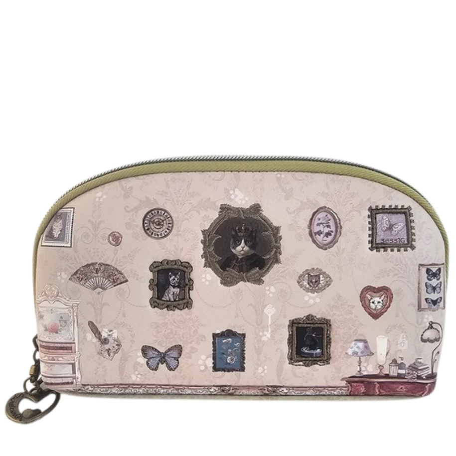 Saszetka organizer portfel Cats&Dogs pistacjowy