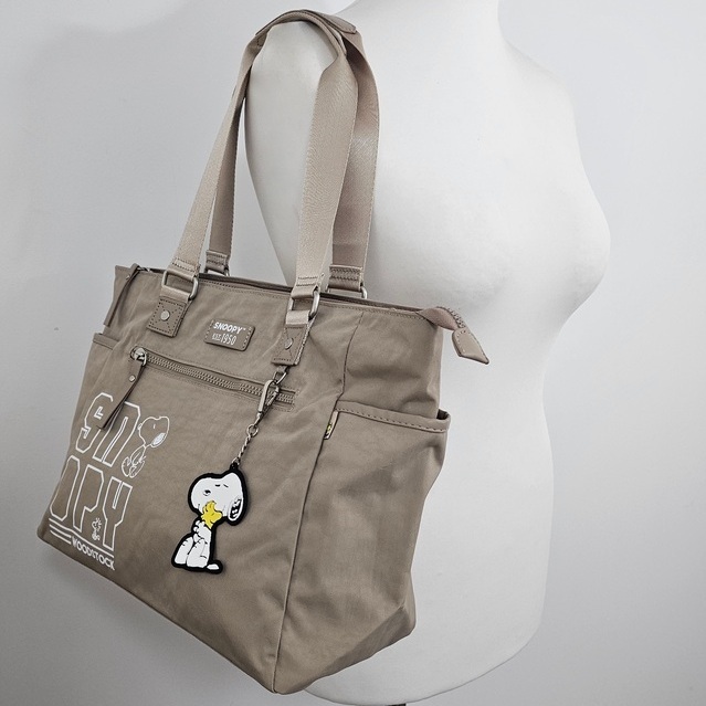 Torba na ramię Snoopy beżowa - obrazek 7