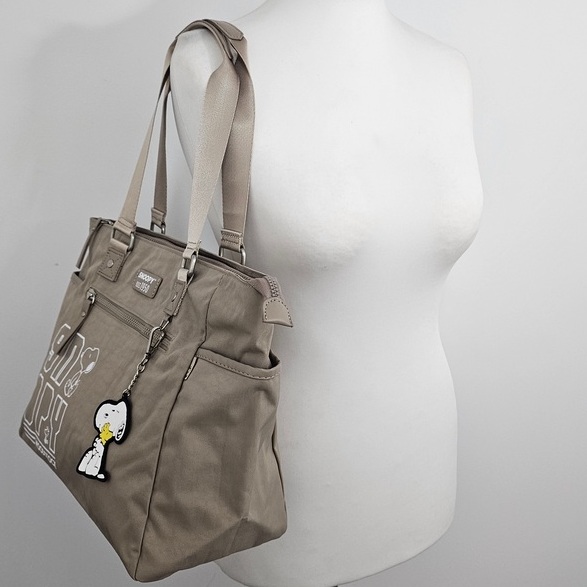 Torba na ramię Snoopy beżowa - obrazek 8