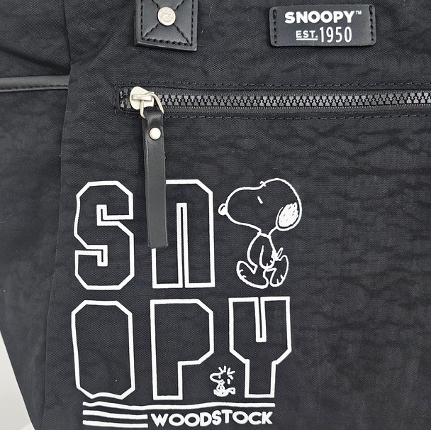 Torba na ramię Snoopy czarna - obrazek 2
